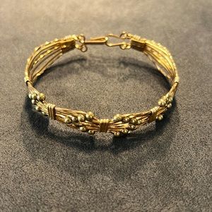 Handmade Brass Bracelet Incredible detail